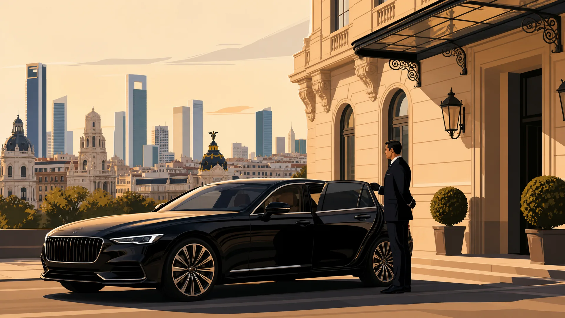 Luxury Car With Driver in Madrid: Complete Guide