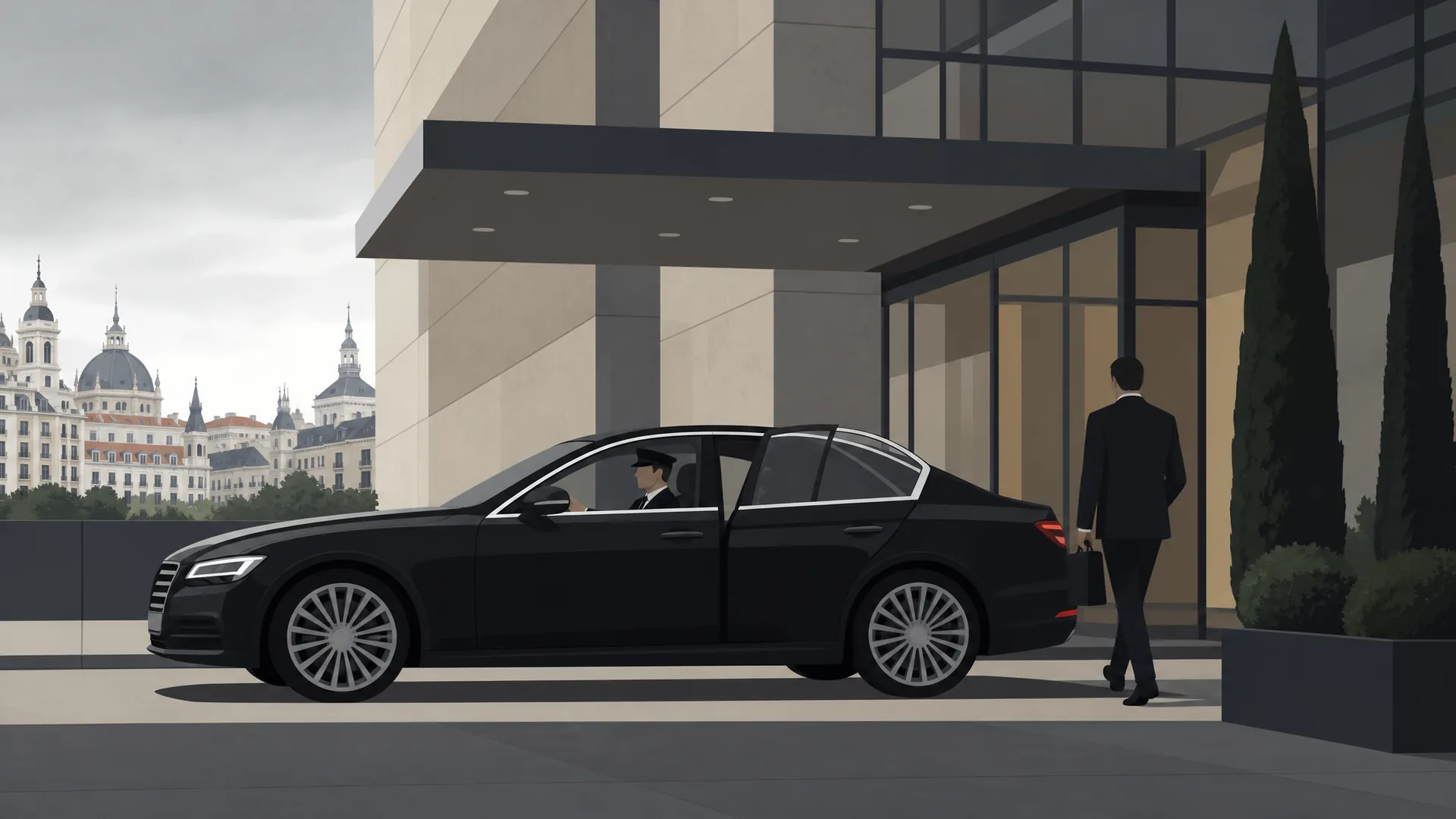 Discreet Driver Service Madrid for Business Travel