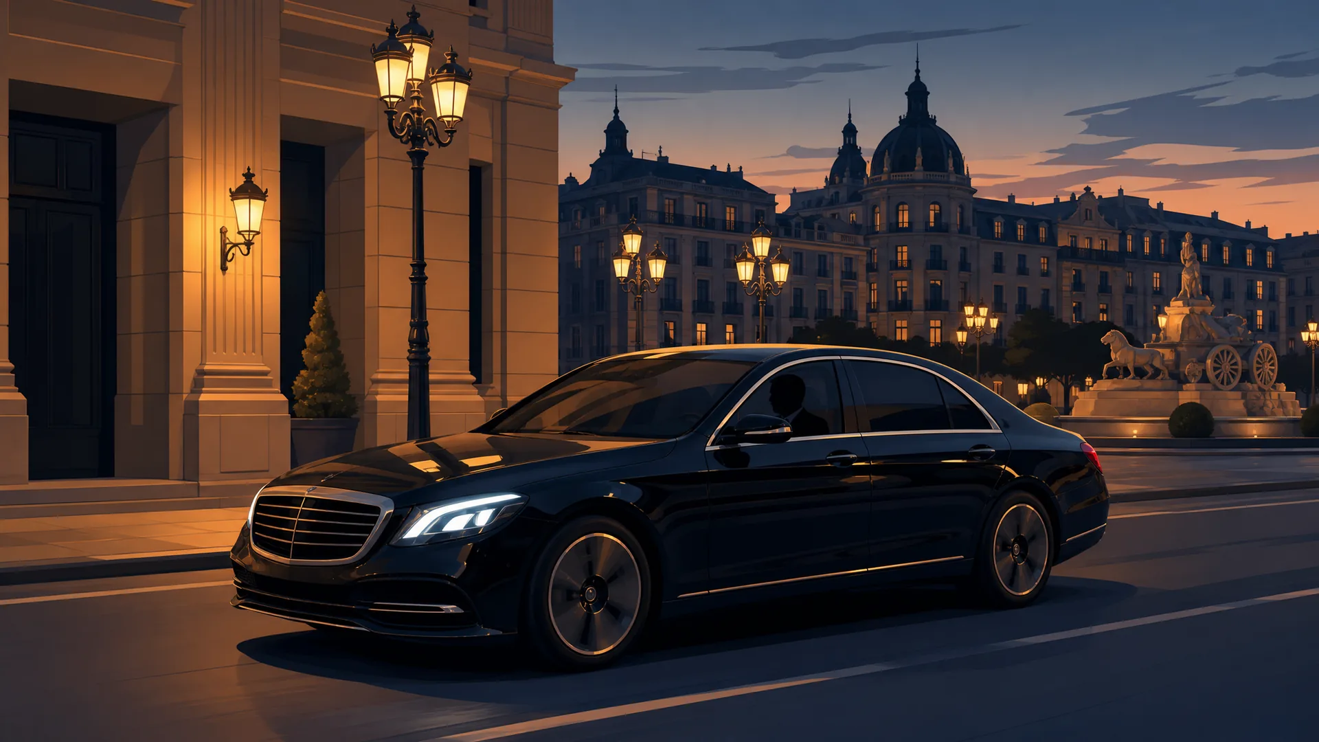 Discreet VIP Transport Madrid for Celebrities and High-Profile Clients