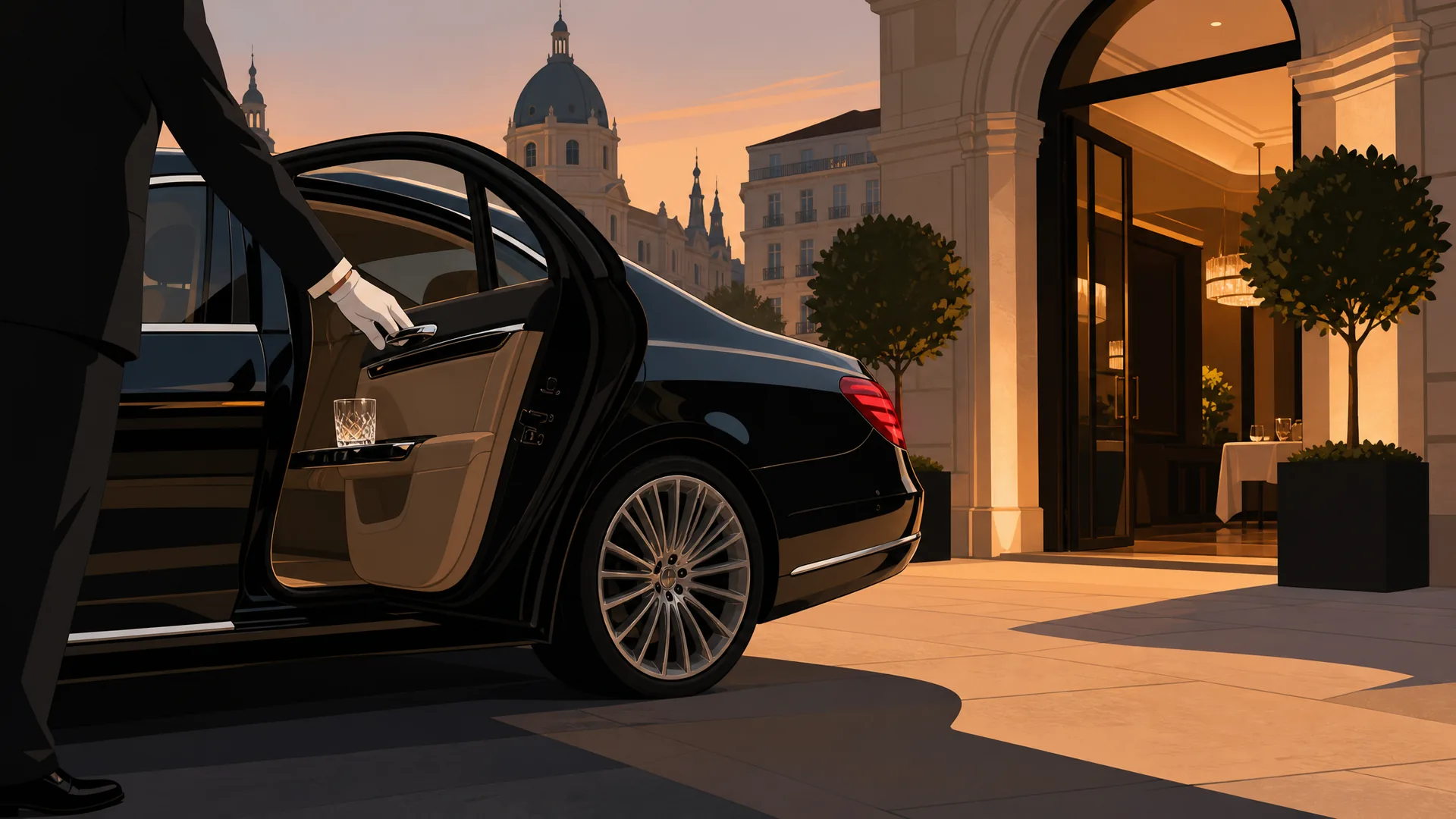 Executive Car Service Madrid Restaurant Clients Rely on for VIP Transport