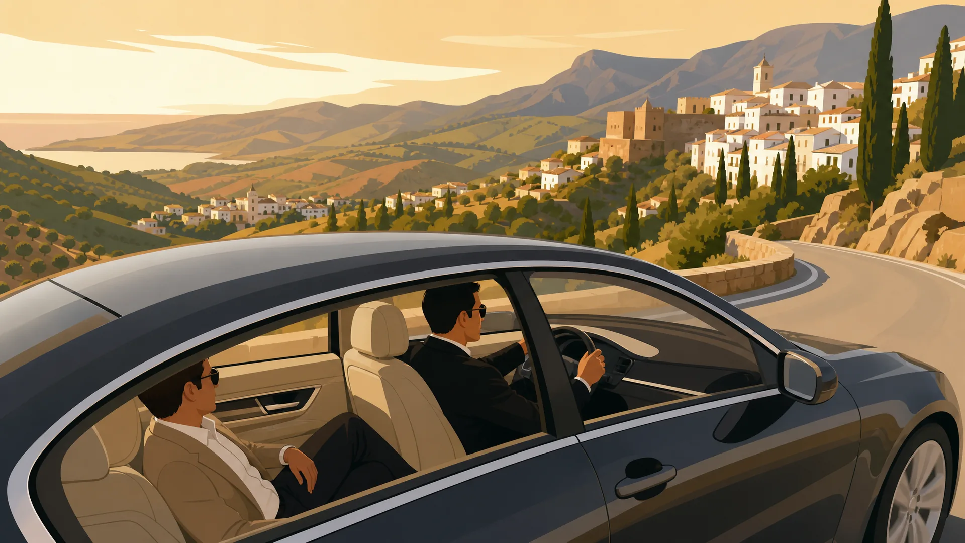Private Driver Spain Road Trip