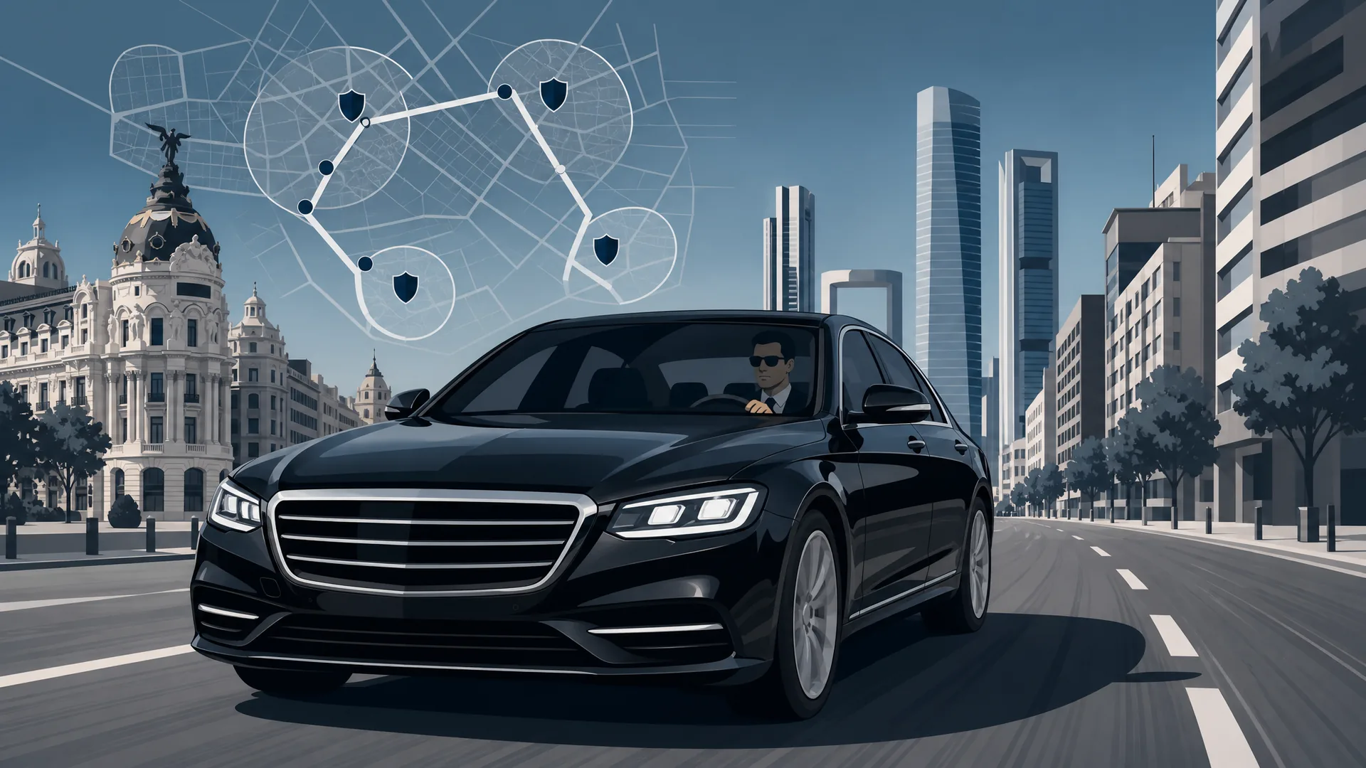 Secure Transport High-Profile Clients Madrid